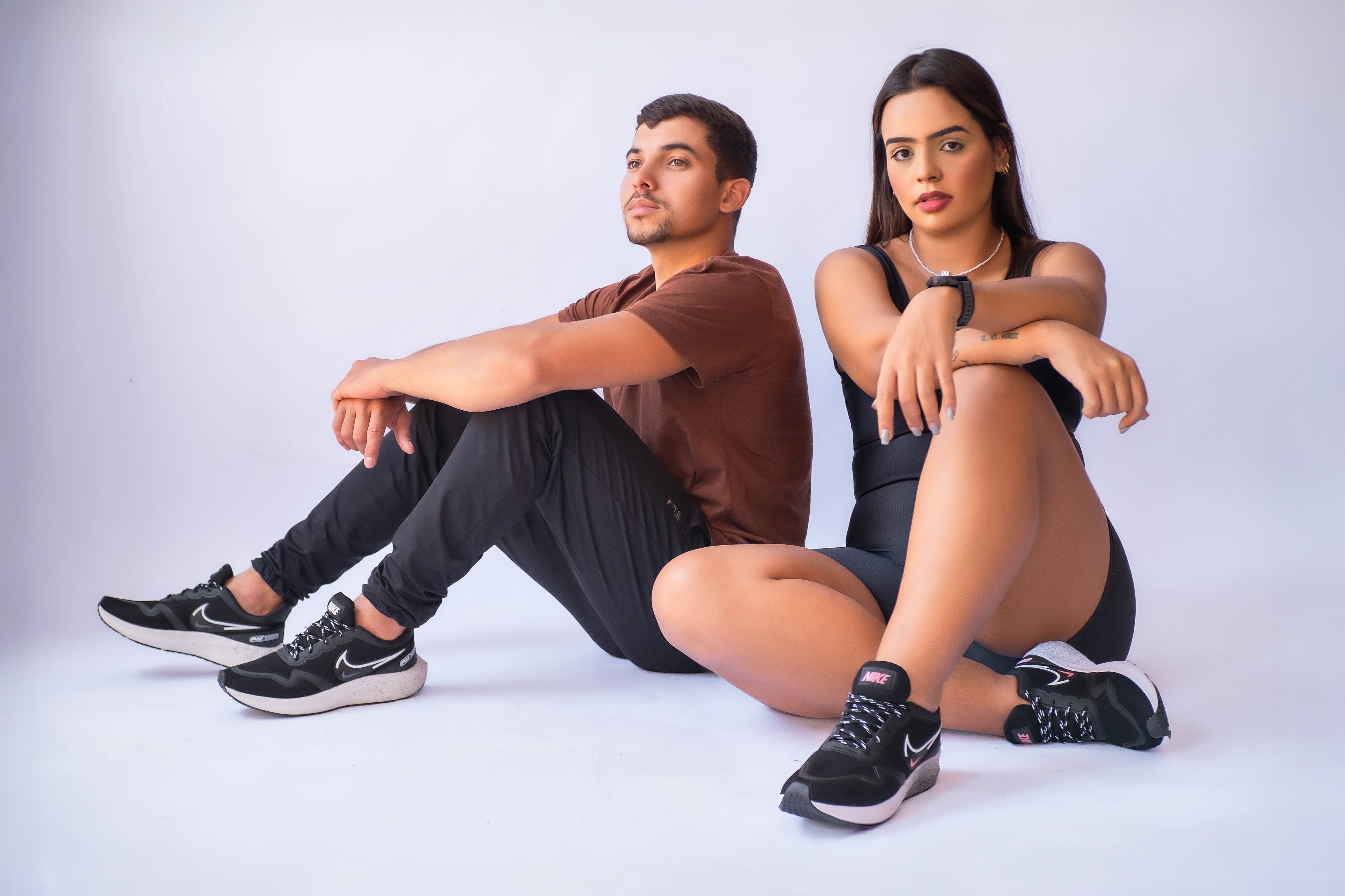 Esportivo Air Zoom Fem Preto